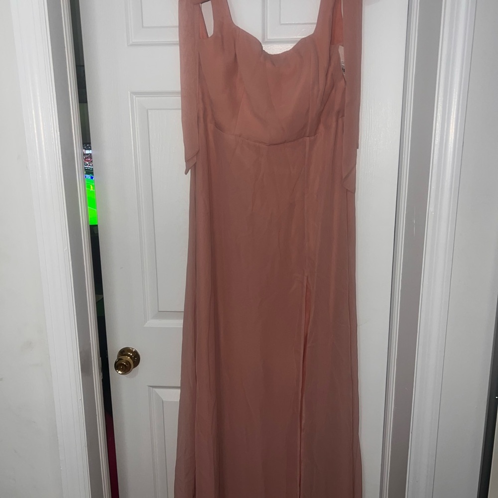 Birdie Grey Alex Chiffon Dusty Rose L